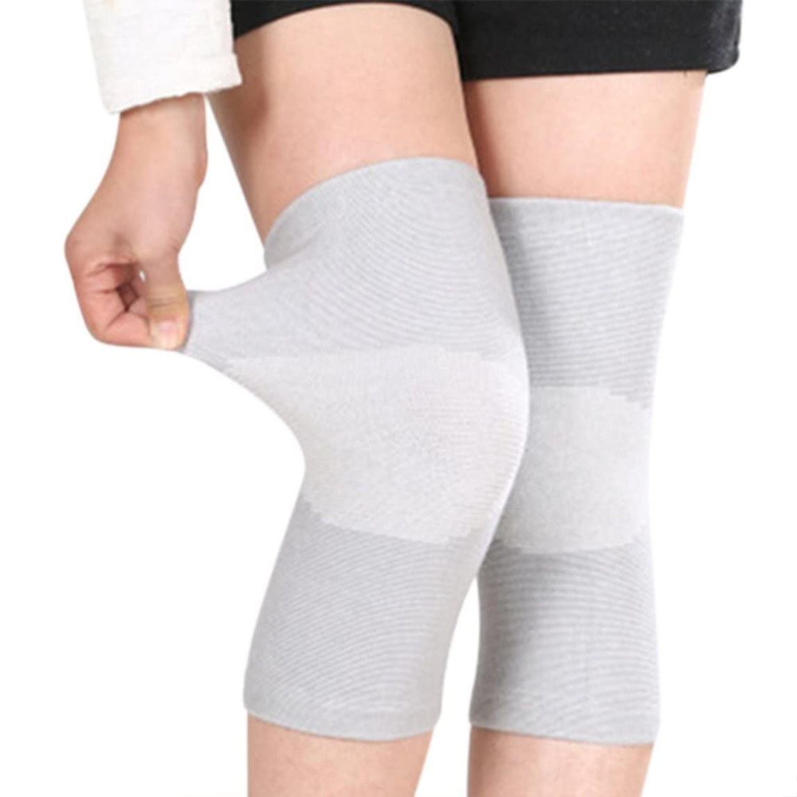 Bamboo Knee Support Sleeve – Orthopedic Compression Cap for Pain Relief.