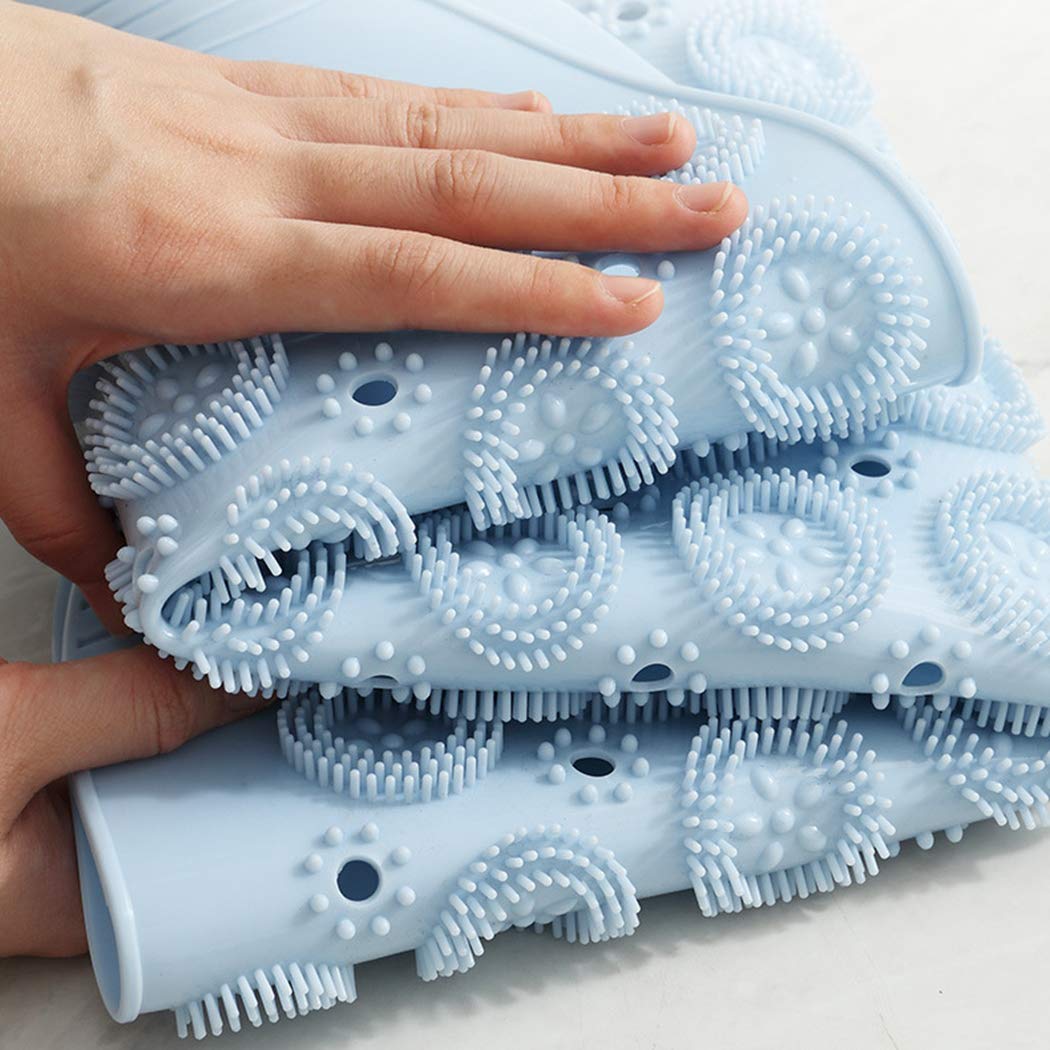 Silicone Non Slip Round Bathroom Mat
