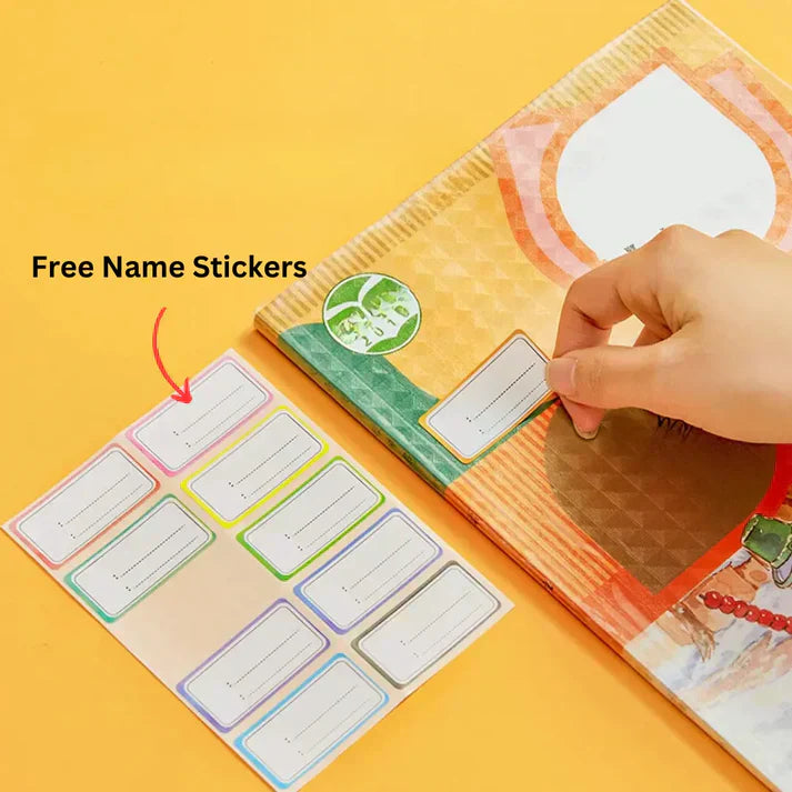 Self-Adhesive Transparent Protective Book Cover