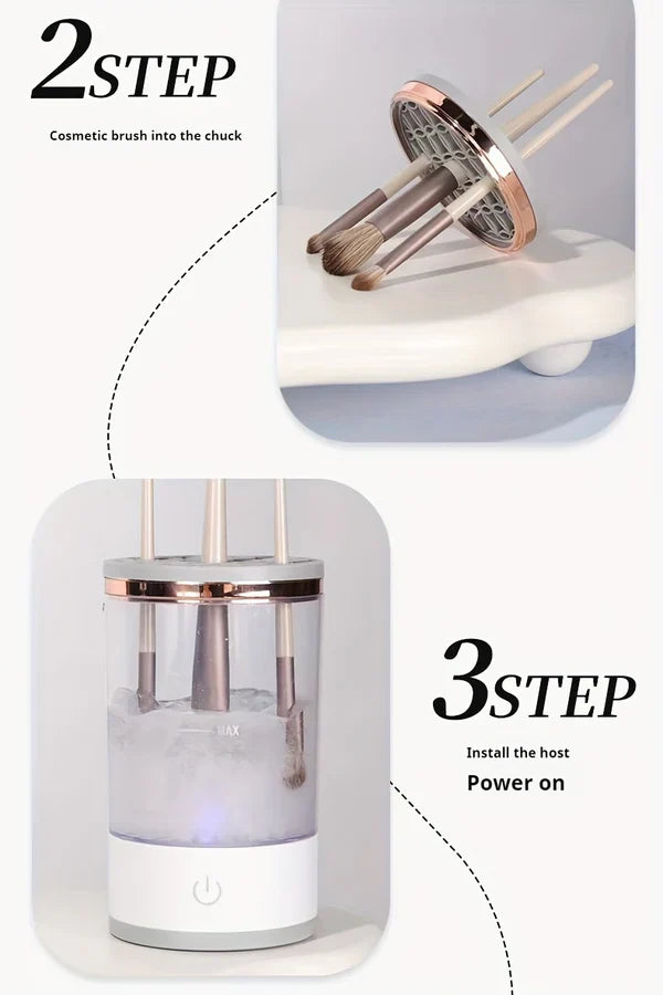 Portable USB Makeup Brush Cleaner