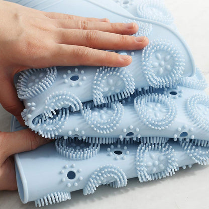 Silicone Non Slip Round Bathroom Mat