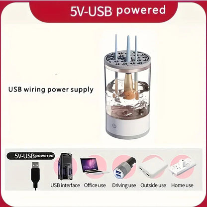 Portable USB Makeup Brush Cleaner